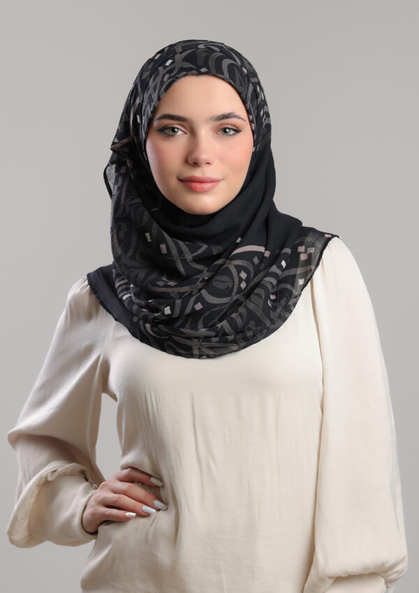 Arabic Black - Bokitta Pin-Free Hijab